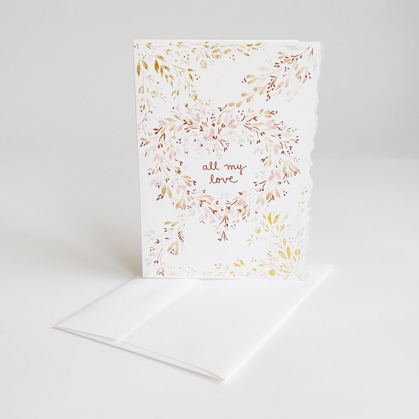 Five Patch Design Original All My Love Card and envelope