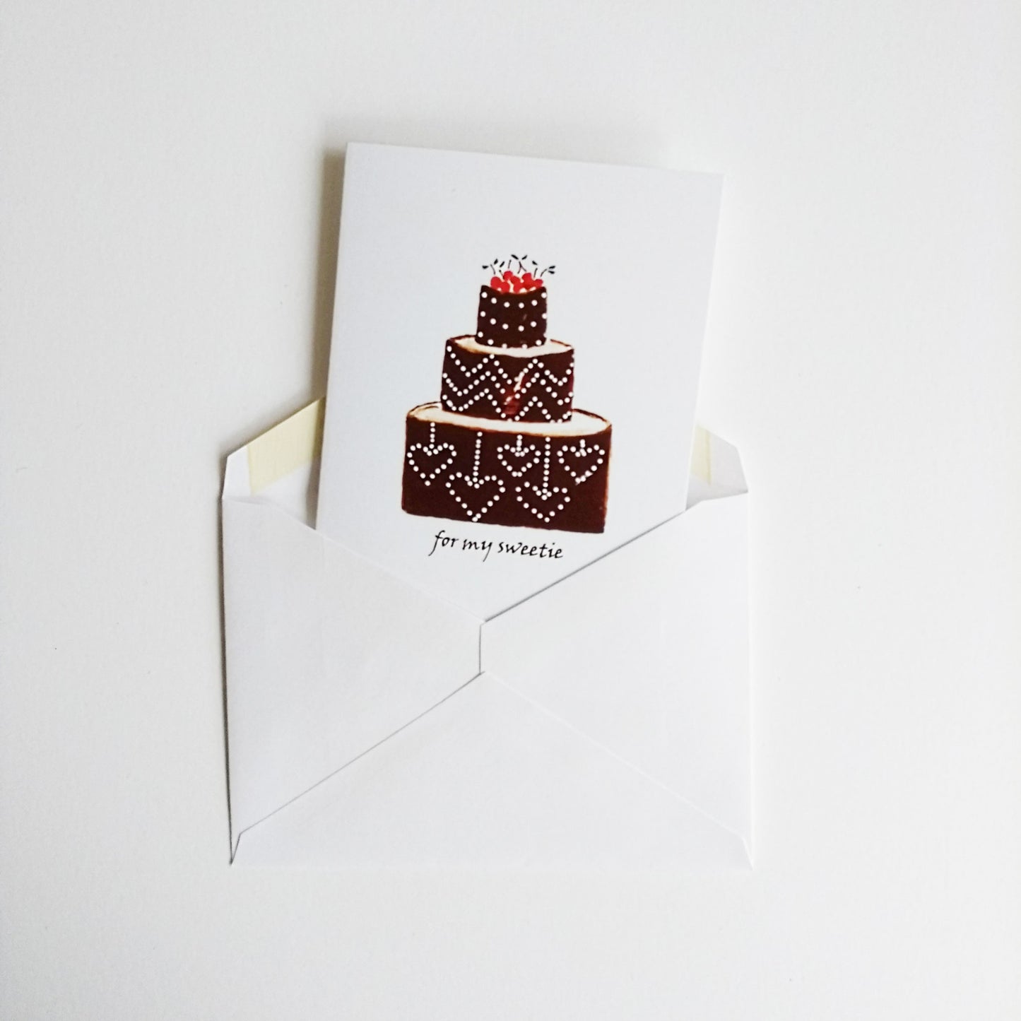 Botanical Cake Greeting Cards (Set of 6)