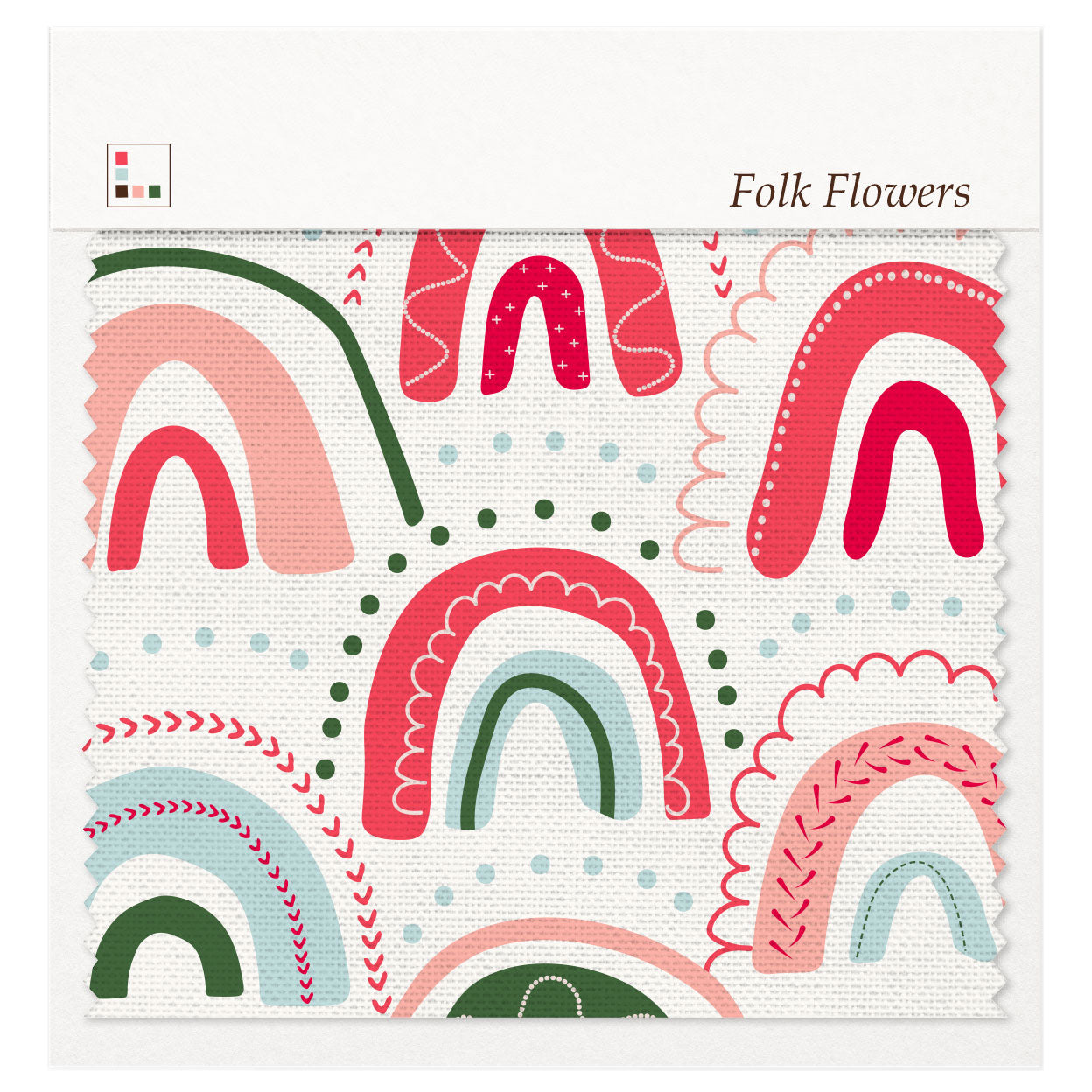 Five Patch Design fabric swatch