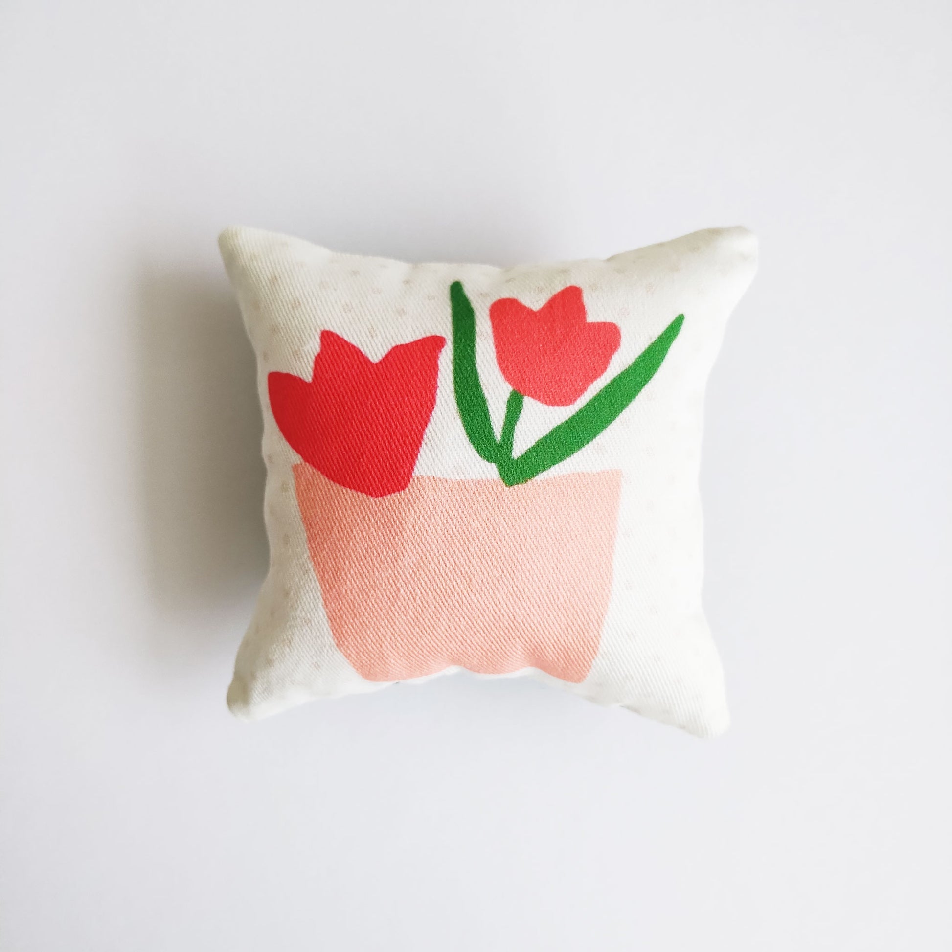 Five Patch Design Mini Pillow