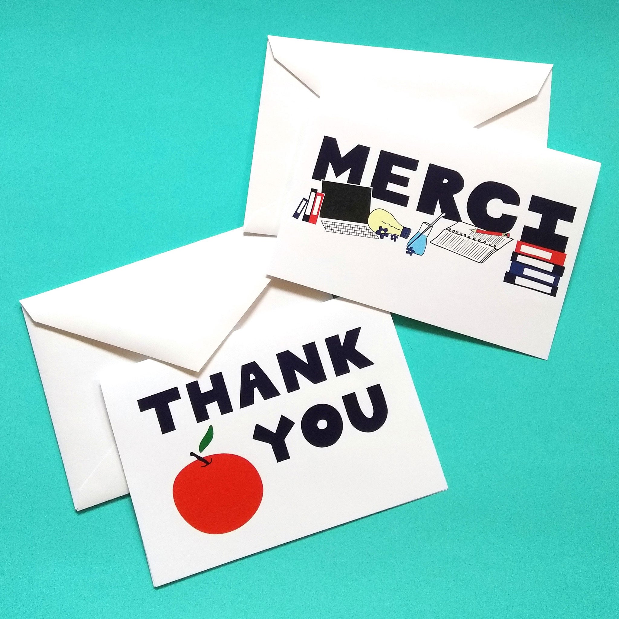 Five Patch Design Thank You Cards free printable