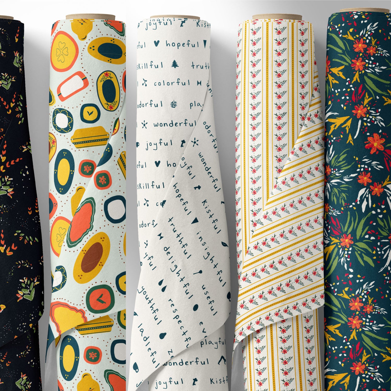 Five Patch Design Bountiful Autumn Fabric Collection