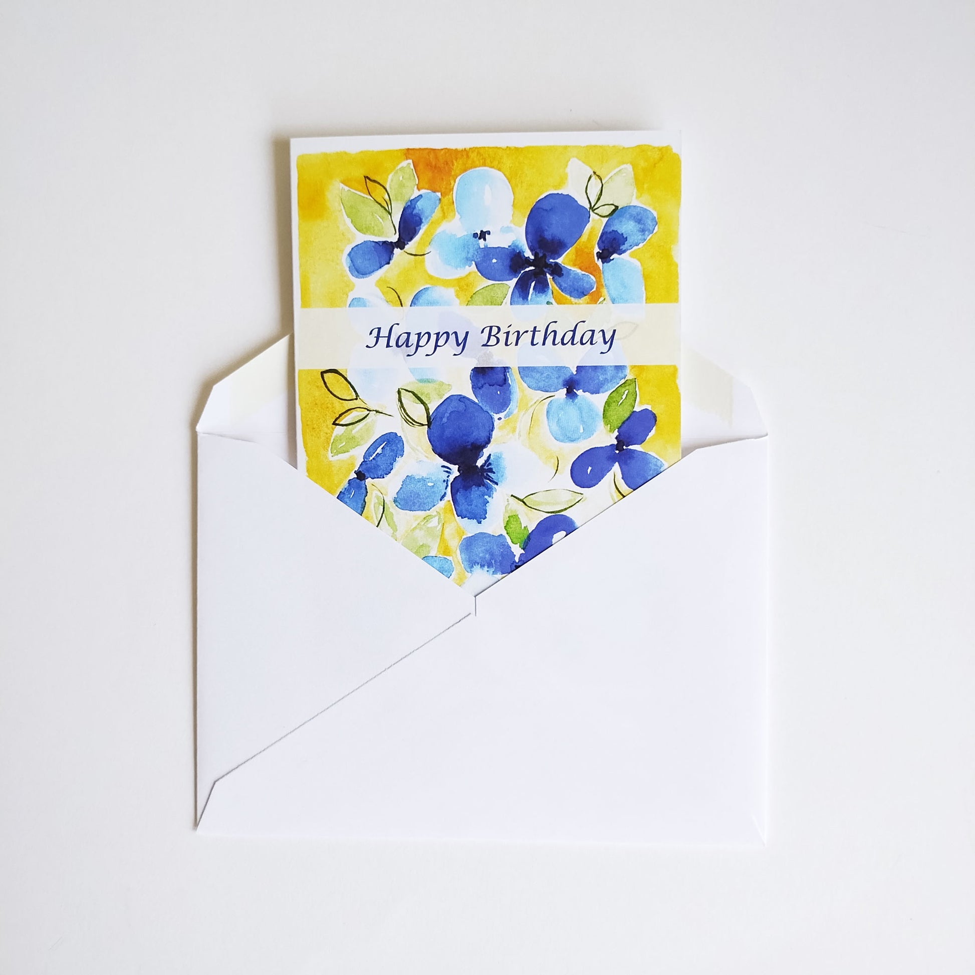 Five Patch Design floral greeting card with envelope