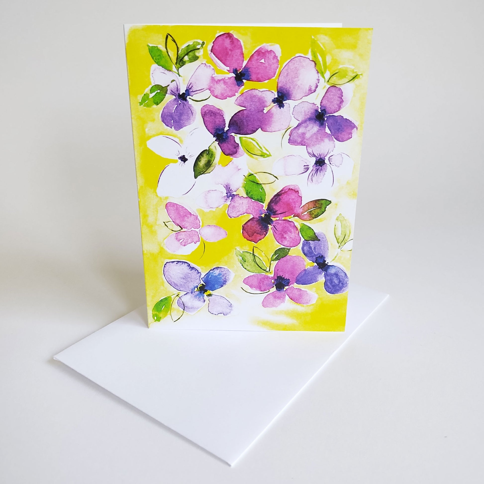 Five Patch Design floral greeting card