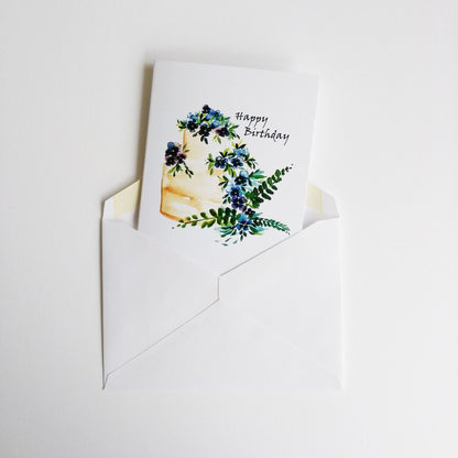 Botanical Cake Greeting Cards (set of 6)