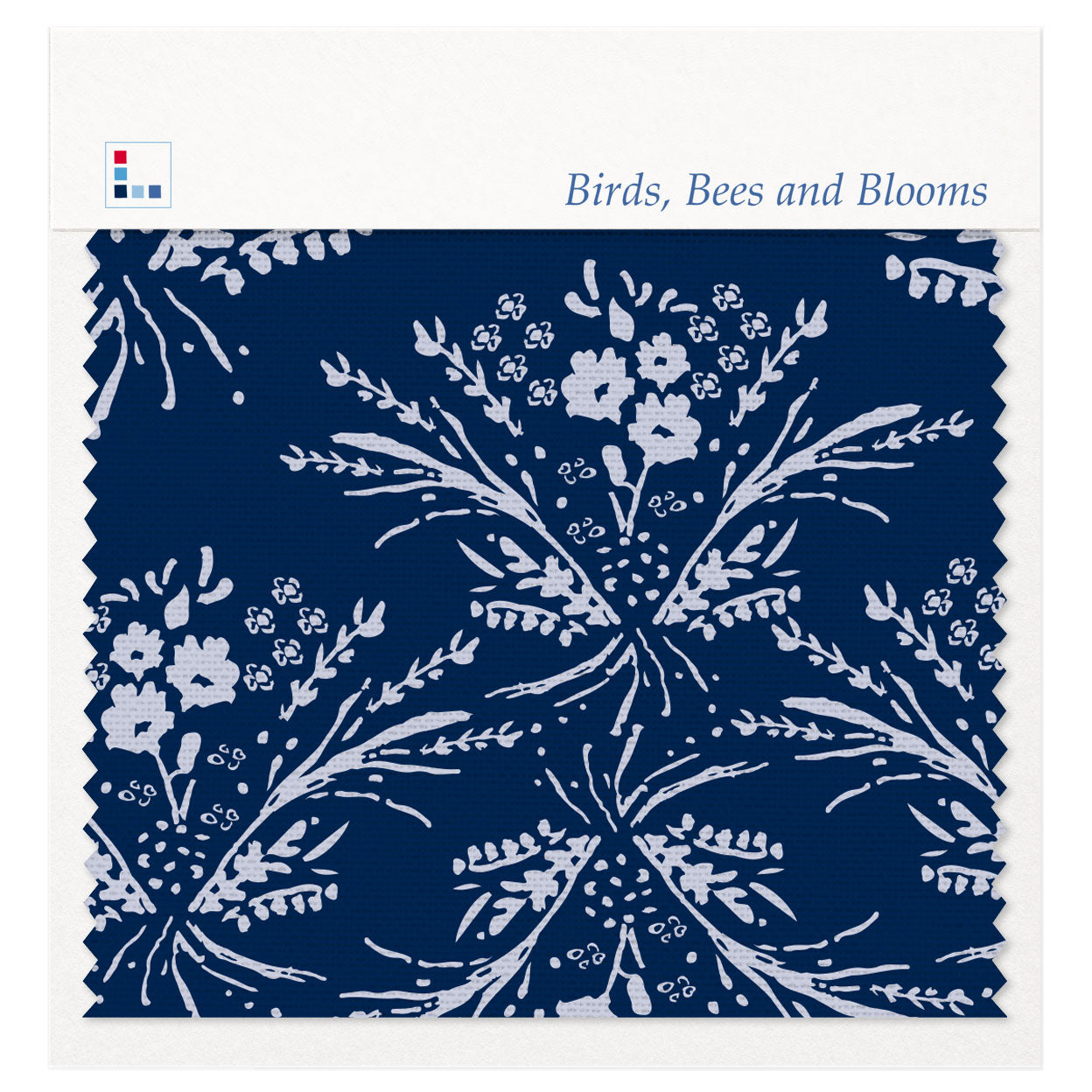 Five Patch Design Traditional Damask fabric swatch