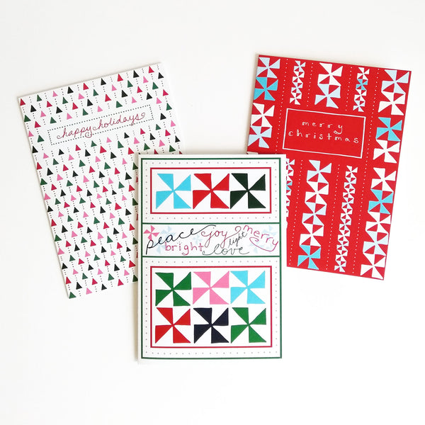 Five Patch Design Holiday greeting cards