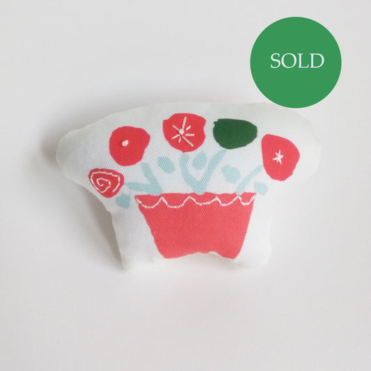 Five Patch Design Mini Pillow