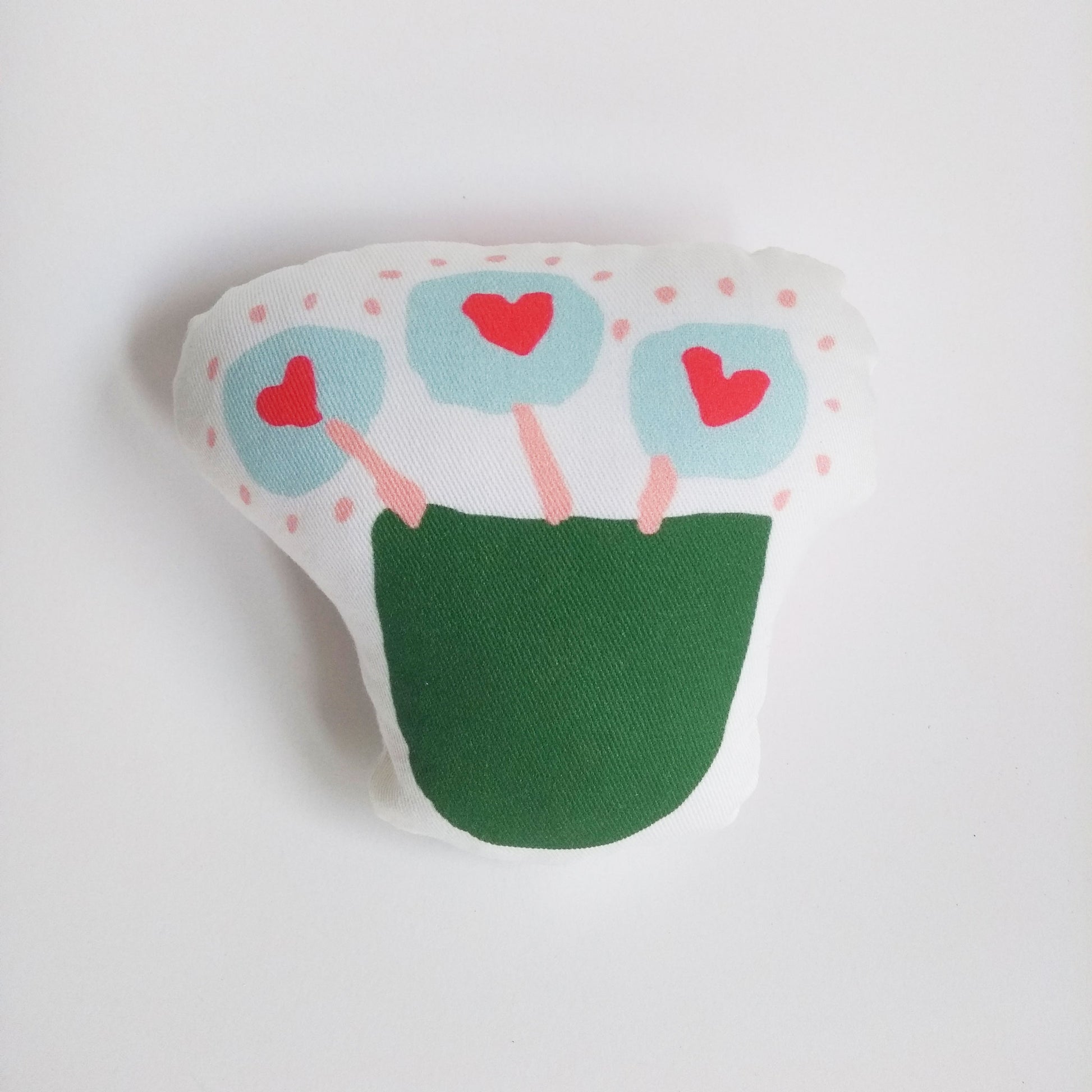 Five Patch Design Mini Pillow