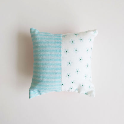 Five Patch Design Mini Pillow