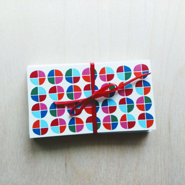 Five Patch Design Mill Wheel Design gift enclosures