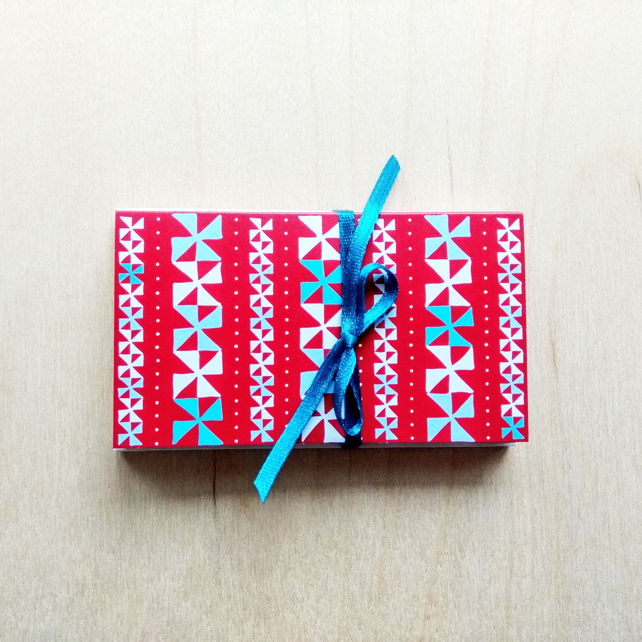 Five Patch Design Holiday gift enclosures